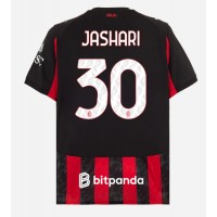Dres AC Milan Ardon Jashari #30 Domaci 2025-26 Kratak Rukav
